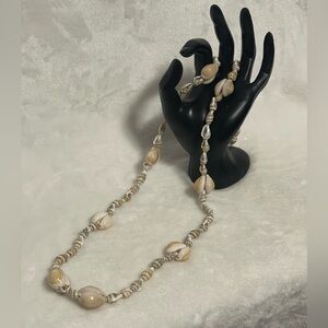 Amazing vintage long shell Lei handmade 50’s